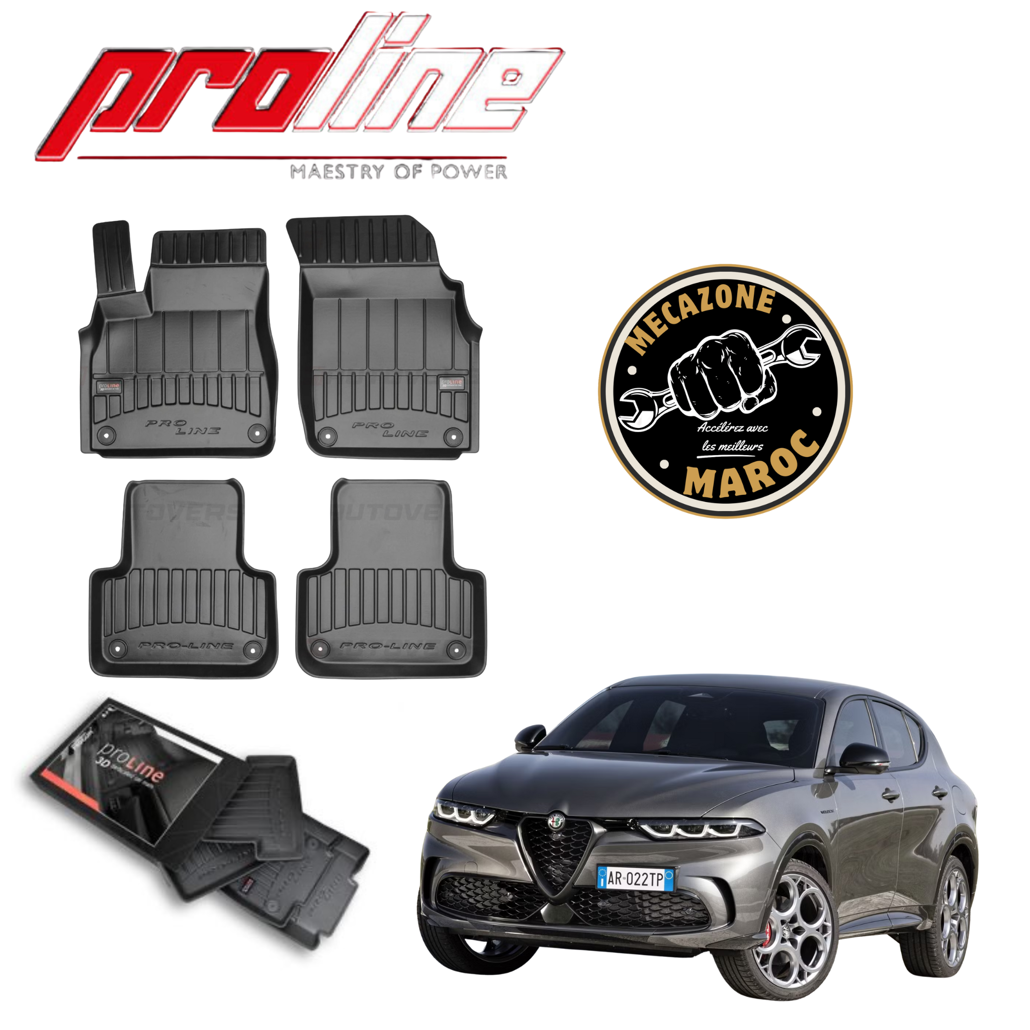 Tapis proline 3d Alfa Romeo Tonale 2022+
