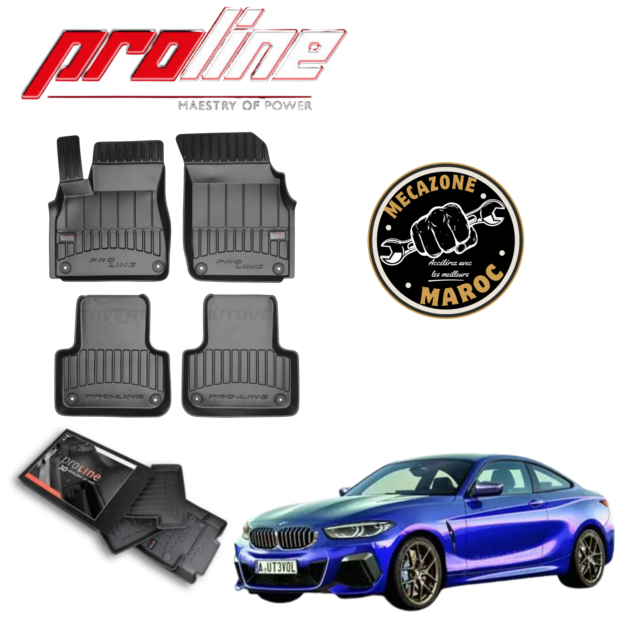 Tapis proline 3d BMW SERIE 1 F40 2019+