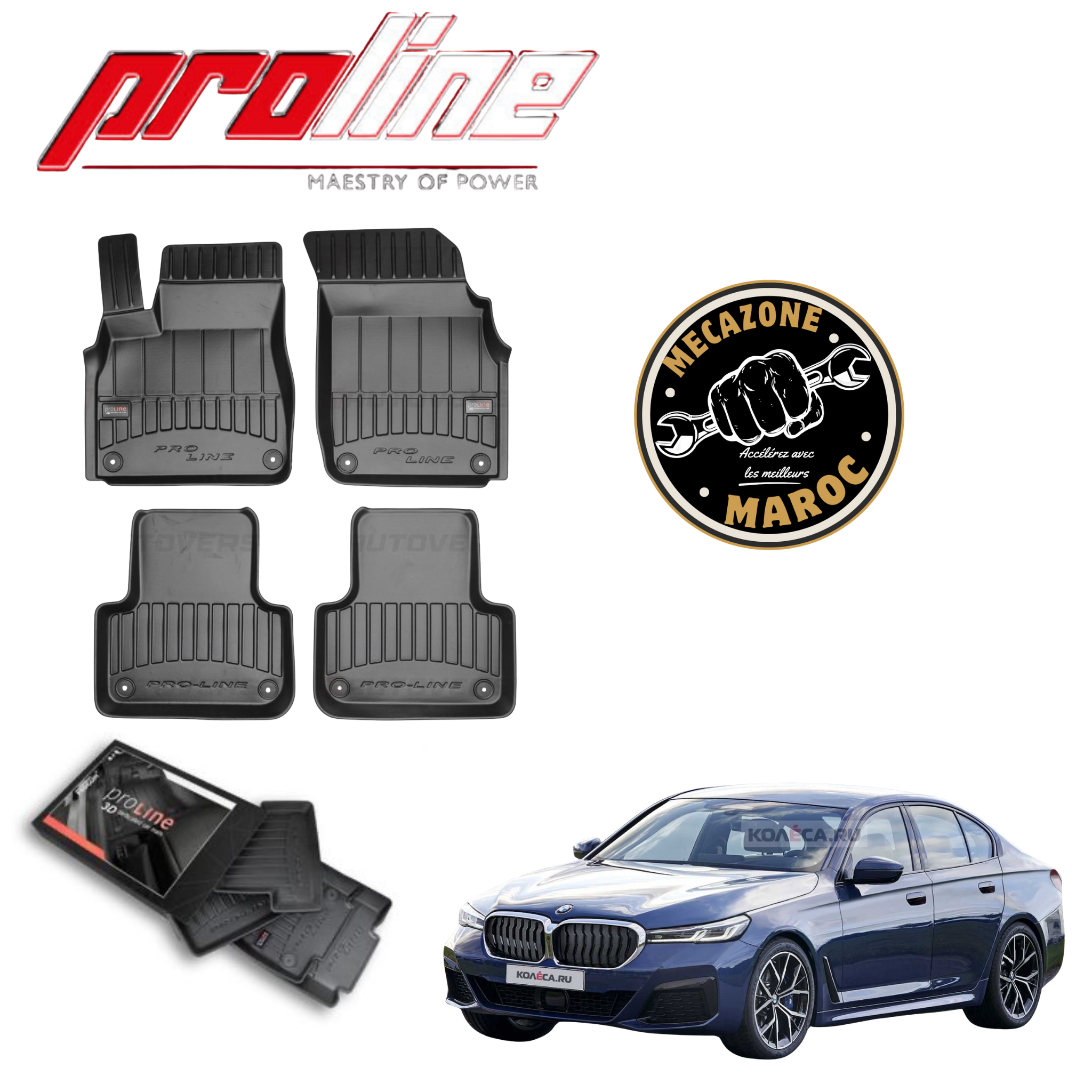 Tapis proline 3d BMW SERIE 3 G20 2019+