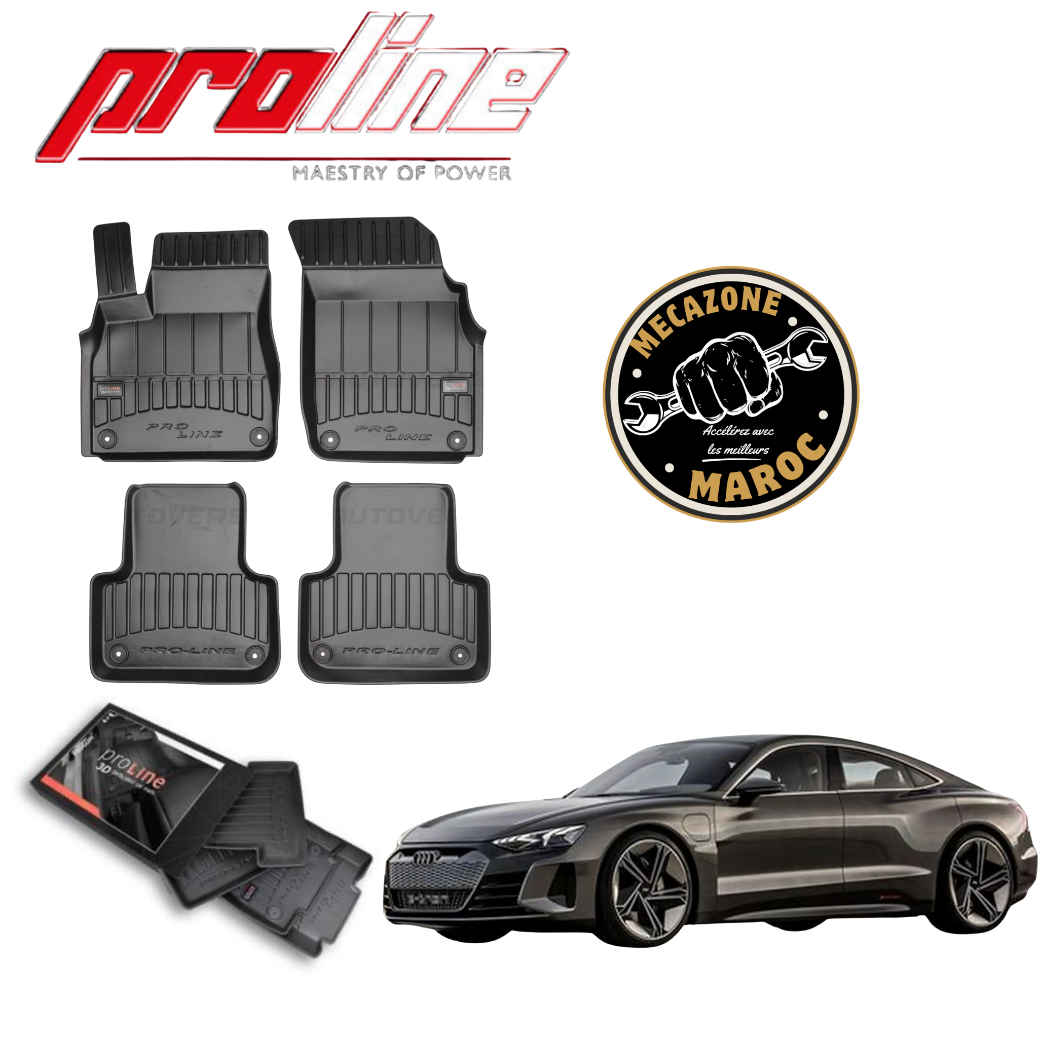 Tapis proline 3d AUDI E-TRON GT 2020+