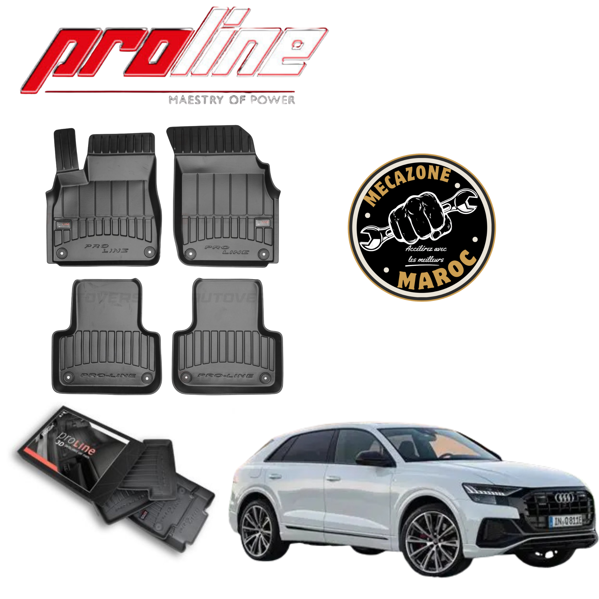 Tapis proline 3d AUDI Q8/ SQ8