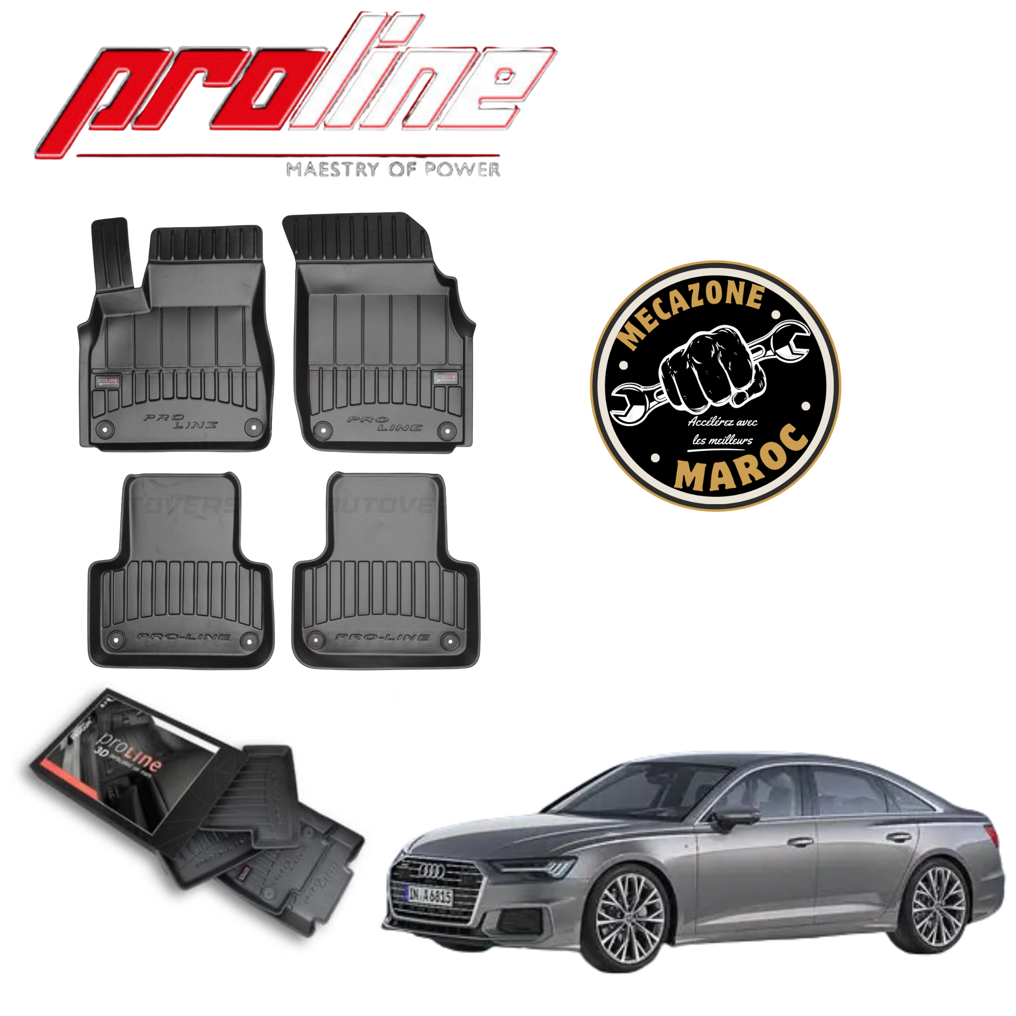 Tapis proline 3d AUDI A6 C8 2018+