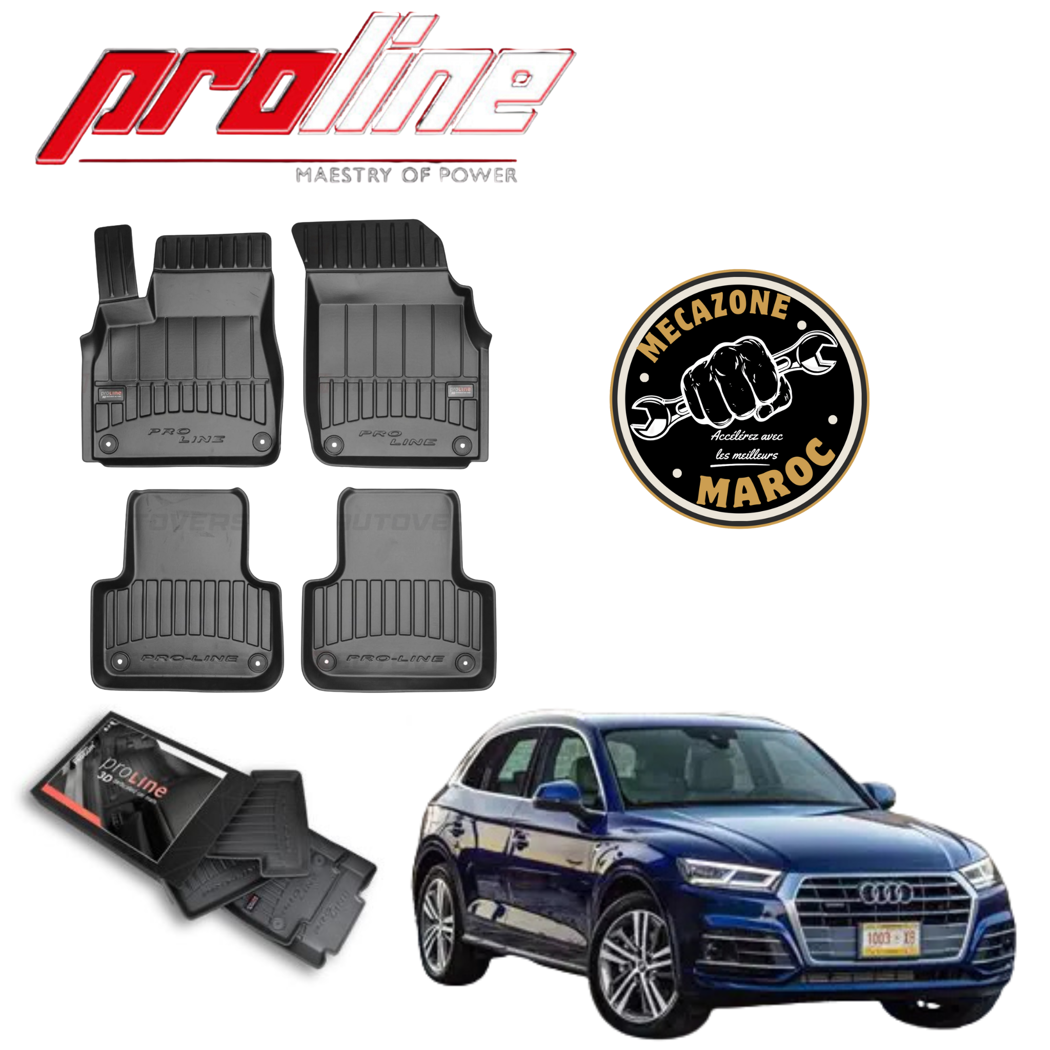 Tapis proline 3d AUDI Q5 / SQ5 I 2008-2016